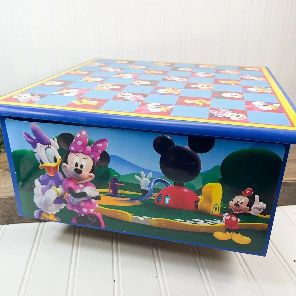 Disney Mickey Mouse Clubhouse Game House w/8 Games‎ Mickey and Goofy Pieces